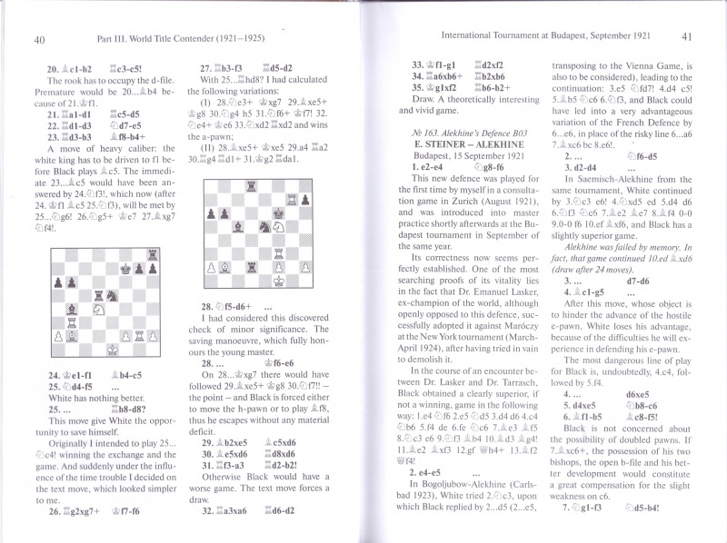 Alexander Alekhine - Complete Games Collection - Vol. 2 - 1921-1925