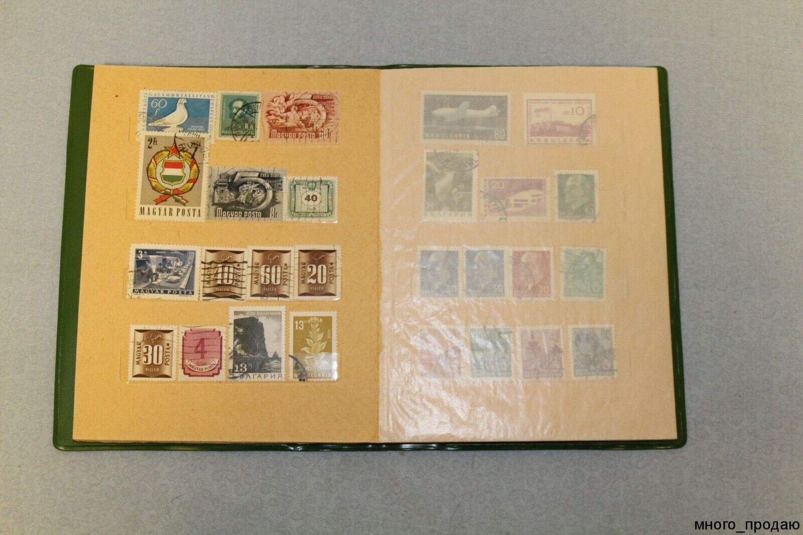 10753.Album with Collection of stamps of the Socialist camp countries (except USSR)