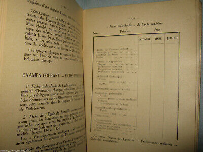 10932.Antique: Bellot R., Treves R. L'examen Medical en Education Physique. Paris 1926
