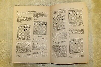 10943.Argentinian chess book(Spanish language):Como planear la partida de ajedrez.1966