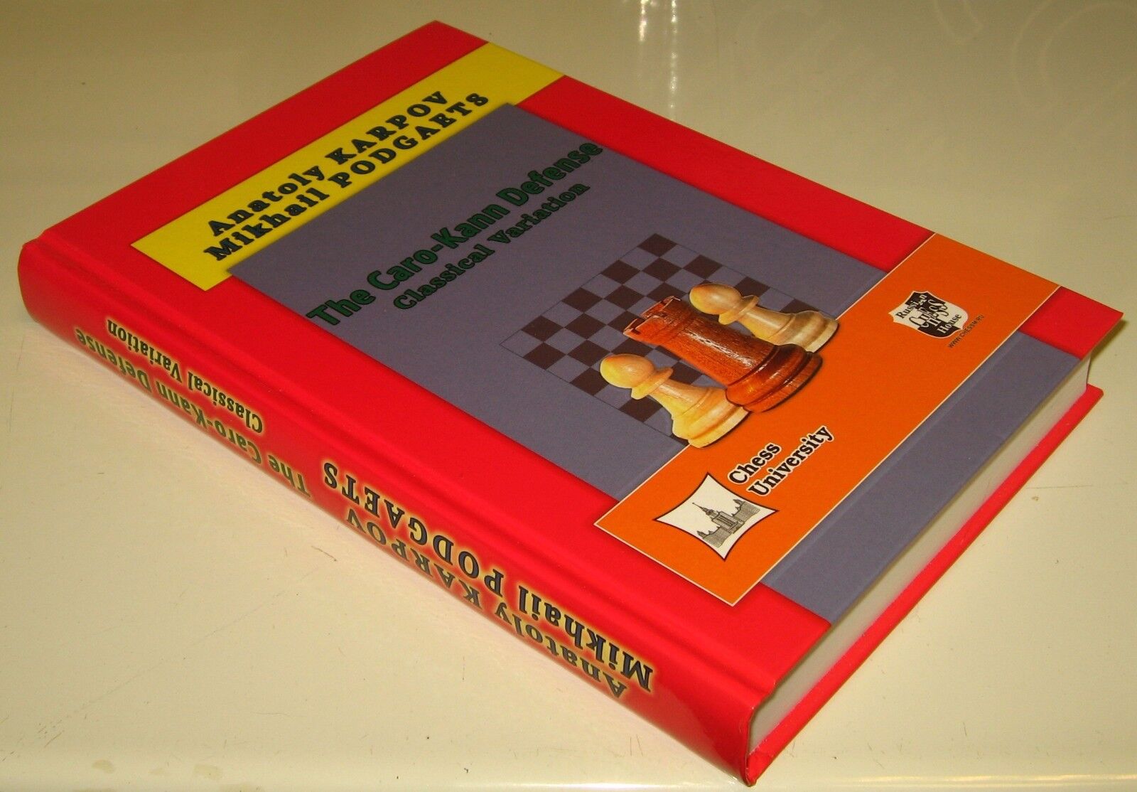 Chess Book: Anatoly Karpov, Mikhail Podgaets. The Caro-Kann Defense. 2016
