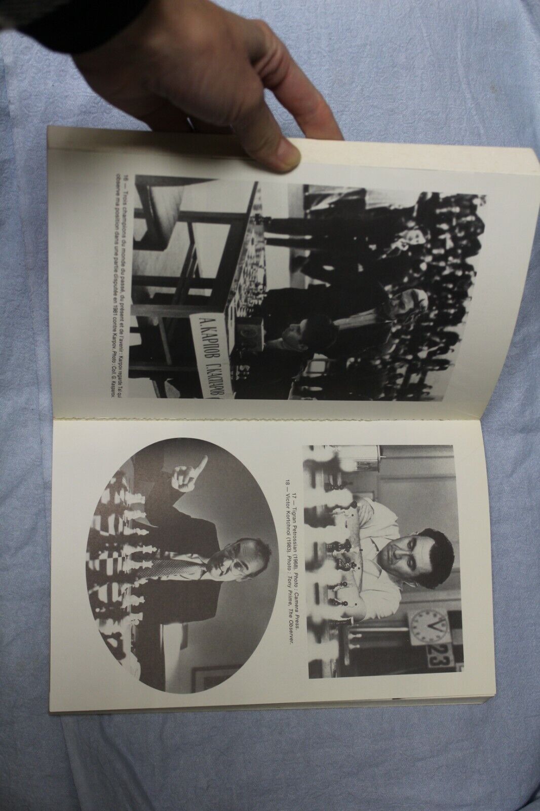 11071.Chess Book: Garry Kasparov, Et le Fou devint Roi w photos, 1987