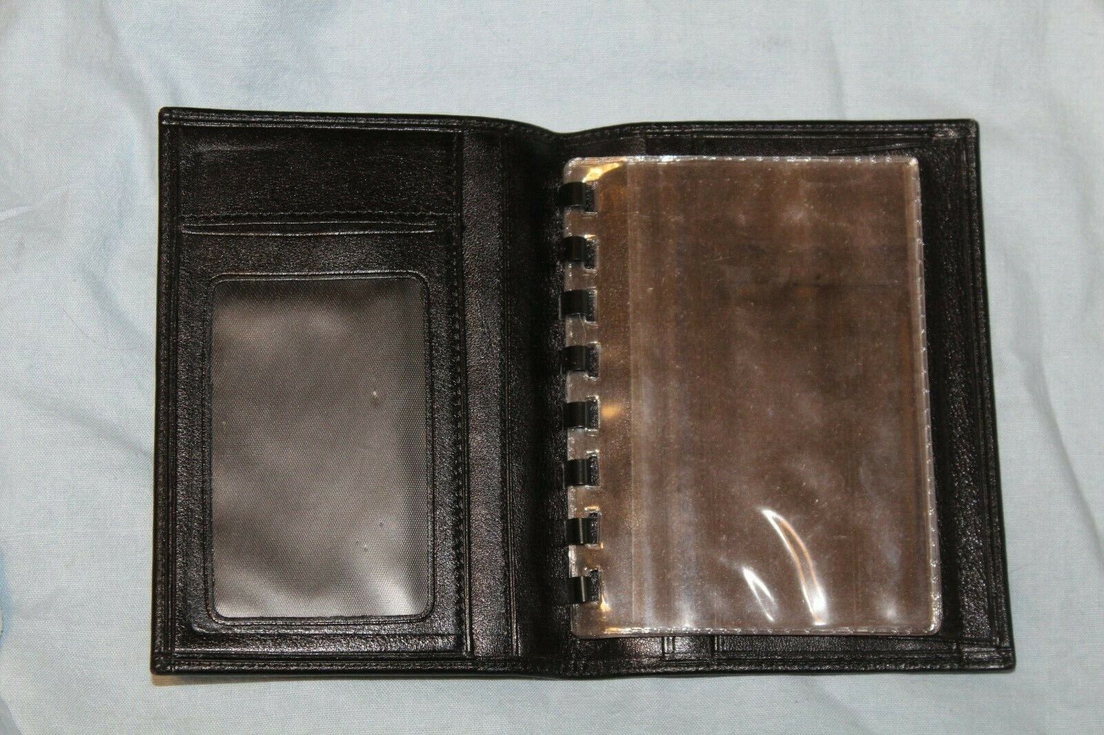11140.Chess Business card holder: FIDE World Championship Moscow 2001- 2002 Leather