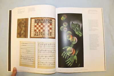 11177.Chess Painting signed by Galina Satonina: Lasker + Satonina's Album as a Gift