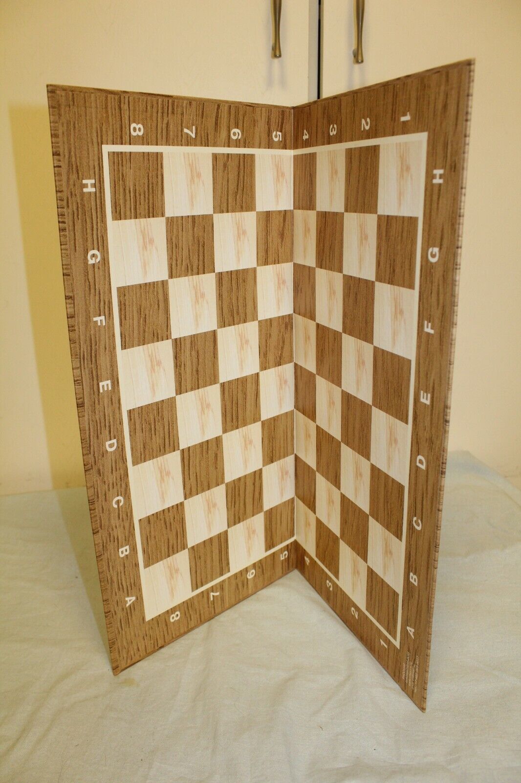 11228.Chess Tournament Cardboard Board with International Blitz Game Rules (40x40 cm)