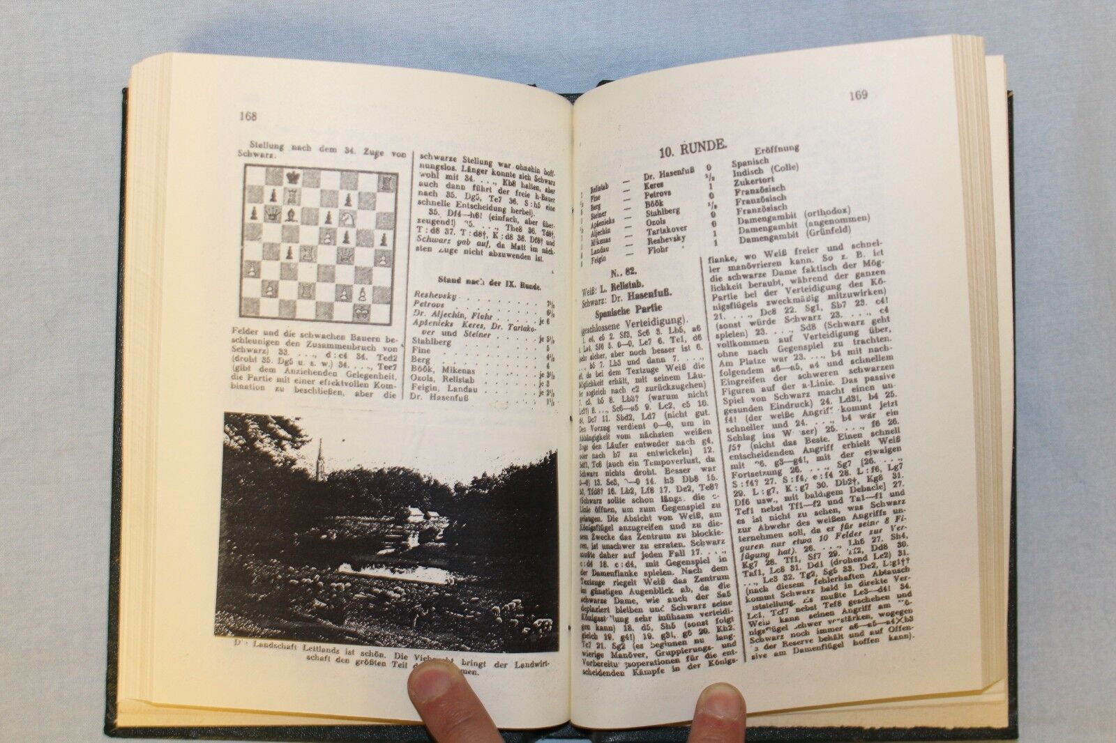 11314.German Chess Book: Schachmeisterturnier zu Kemeri in Lettland 1937