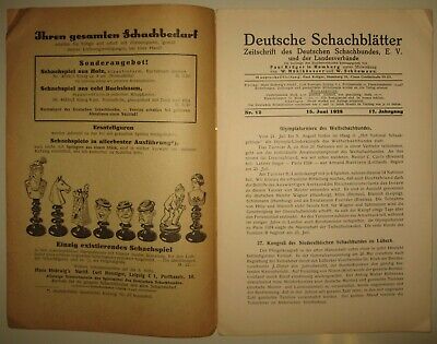 11318.German Chess Magazine «Deutsche Schachblatter». Individual issues. 1925. 1928