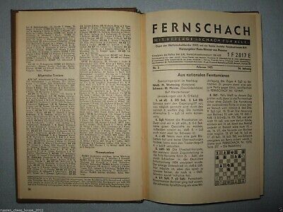 11321.German Chess Magazine: «Fernschach». Complete yearly set. 1973
