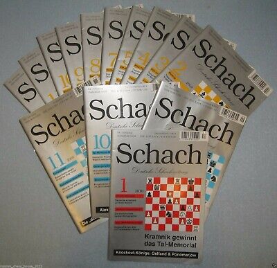 German Chess Magazine: «Schach». Individual issues. 2008 – 2010