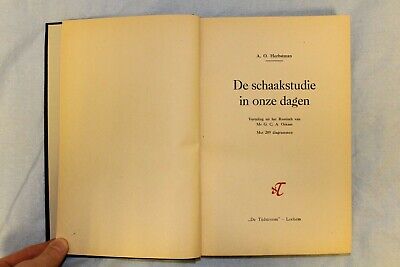 11338.Holland Chess Book: Herbstman A. O. De Schaakstudie in Onze Dagen. 1943