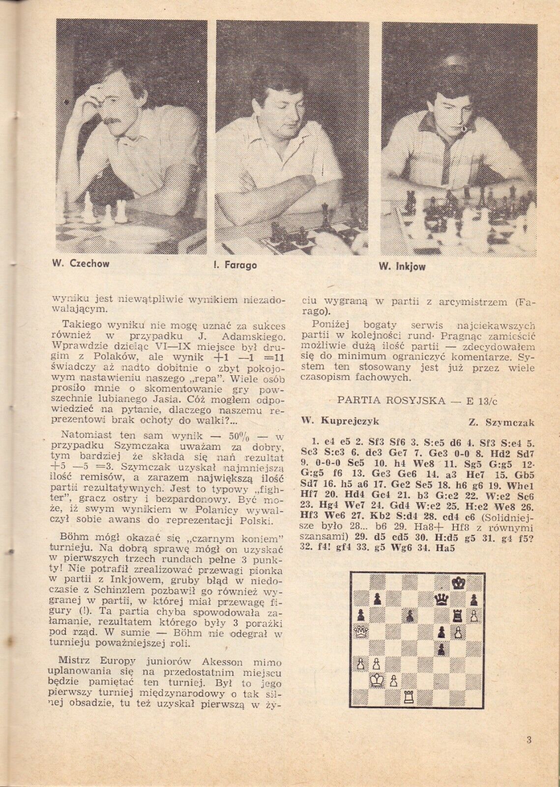 11397.Polish chess magazine «Szachy». Annual sets 1982 and 1983