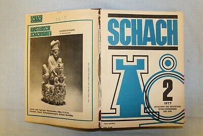 11398.Polish Chess Magazine: «Schach». Complete yearly set. 1977. German language