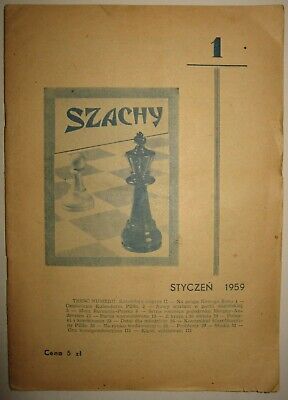 11399.Polish Chess Magazine: «Szachy». Complete yearly set. 1959