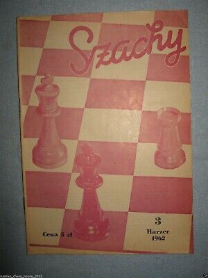 11401.Polish Chess Magazine: «Szachy». Complete yearly set. 1962