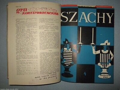 11404.Polish Chess Magazine: «Szachy». Complete yearly set. 1969