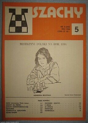 11409.Polish Chess Magazine: «Szachy». Complete yearly set. 1984