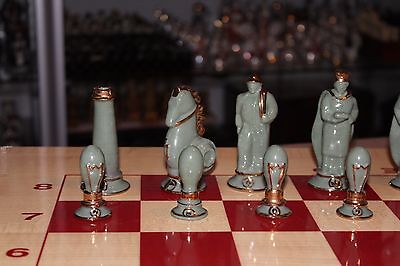 11413.Porcelain Chess Set «Electricity»