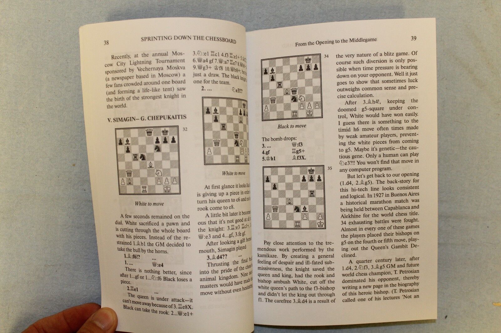 11515.Russian Chess Book: Genrikh Chepukaitis. Winning at Blitz. A Fun Guide to Blitz
