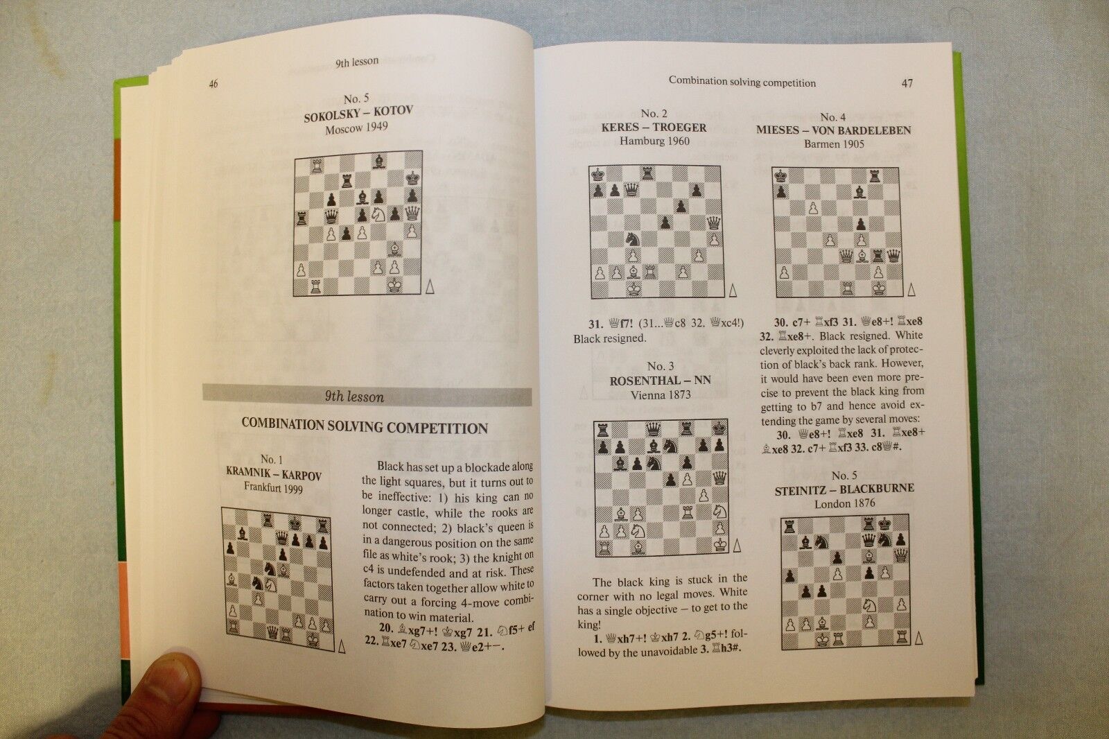 11893.Training Program For Chess Players. 2 category. V.Golenishchev. Editor:A.Karpov