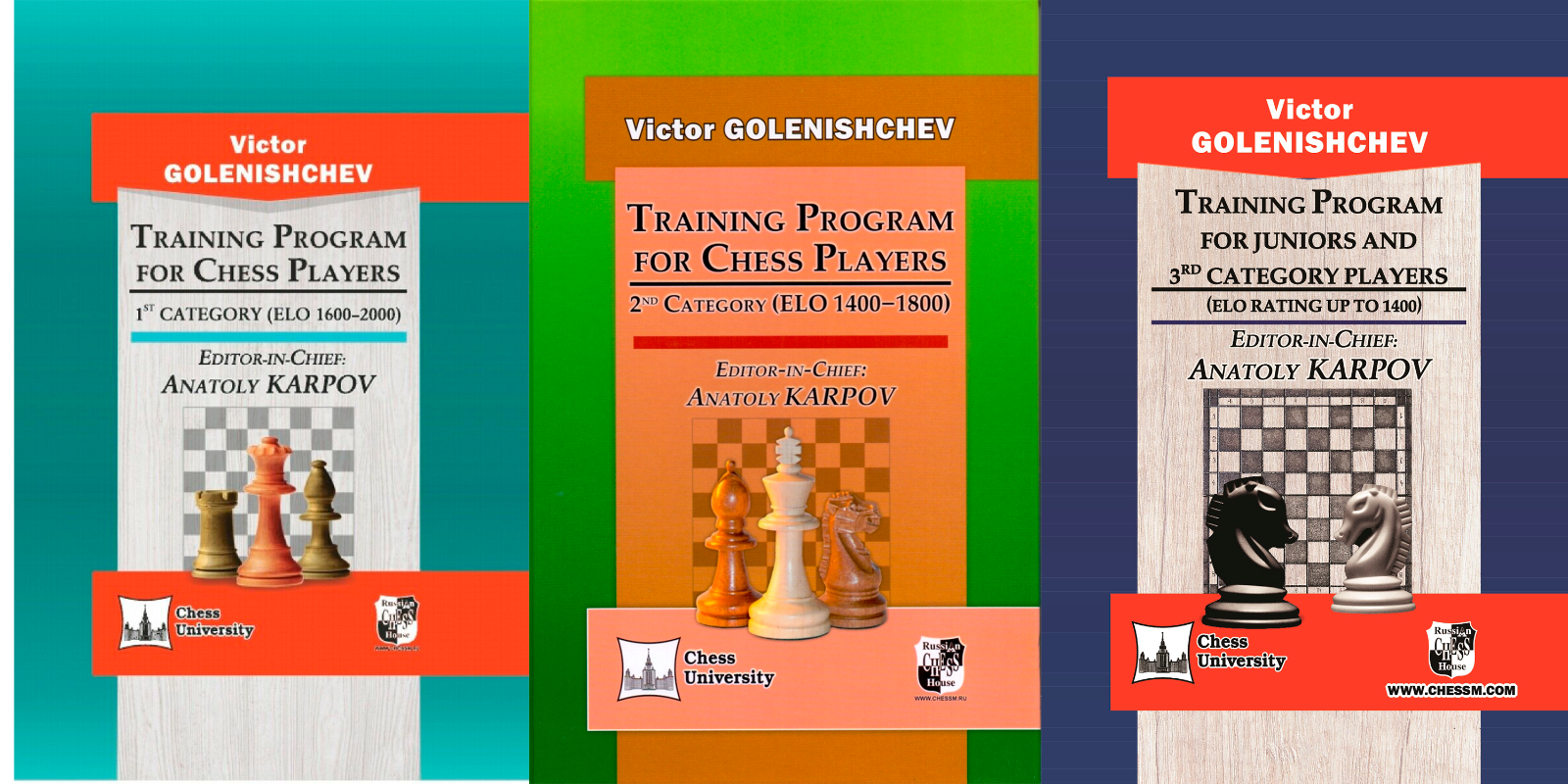 Botvinnik Soviet Chess Books. Karpov Three matches. Chess