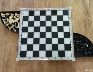 Plastic chess USSR