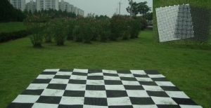 GIANT PLASTIC CHESS&CHECKERS BOARD