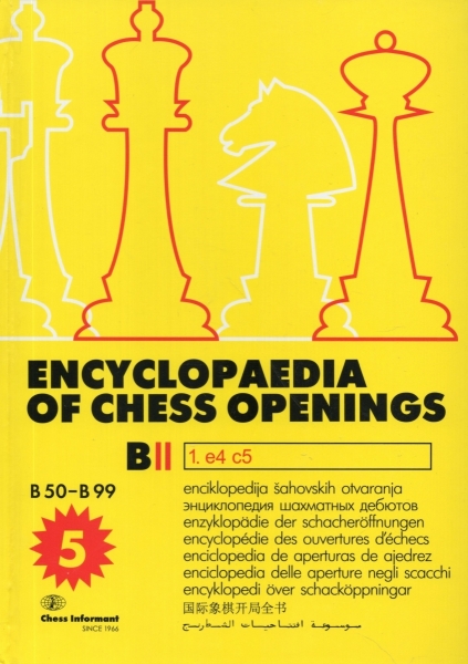 Encyclopedia of Chess Openings. Volume B - Part 2 (B51-B99)