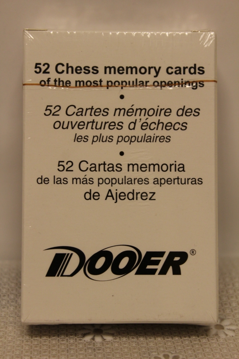 Chess Openings Playing Cards