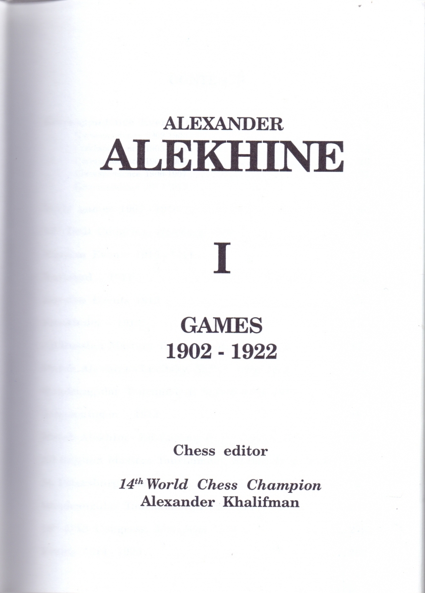 As Minhas Melhores Partidas - Alexander Alekhine - Volume 2 - Loja FPX