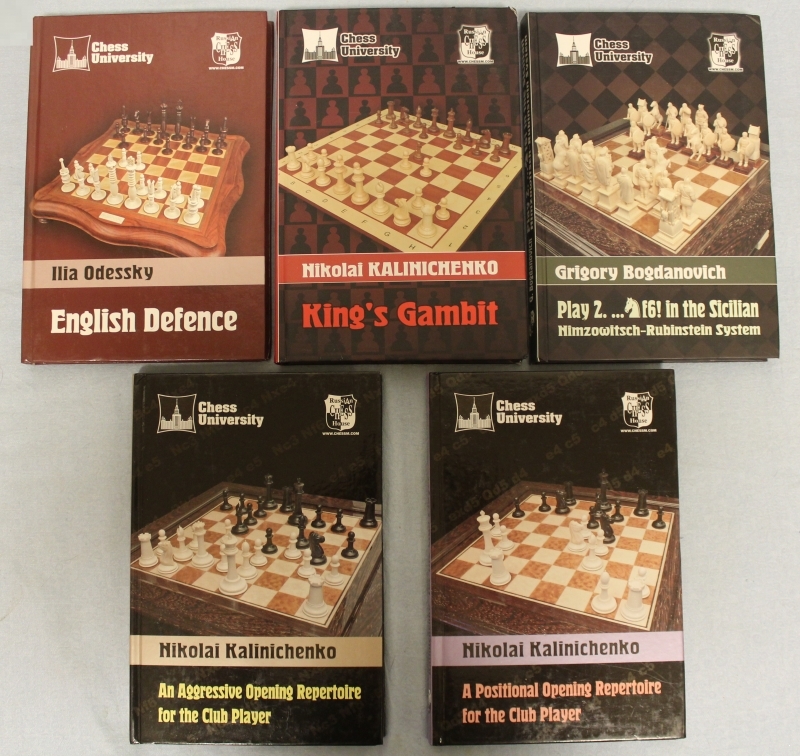 5 Chess Books for the Price of 3! N. Kalinichenko, I. Odessky, G. Bogdanovich